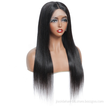 Wholesale Cuticles Aligned 13x6 13x4 Lace Frontal Highlight Wig HD Lace Front Human Hair T part Lace Wigs